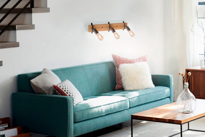 SLAT taklampa, natur trä 15 cm - Natur - Belysning - Inomhusbelysning & lampor - Taklampor & takbelysning - Kökslampa & pendellampa