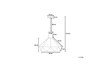 Somme Taklampa 26 cm - Svart - Belysning - Inomhusbelysning & lampor - Taklampor & takbelysning - Kökslampa & pendellampa