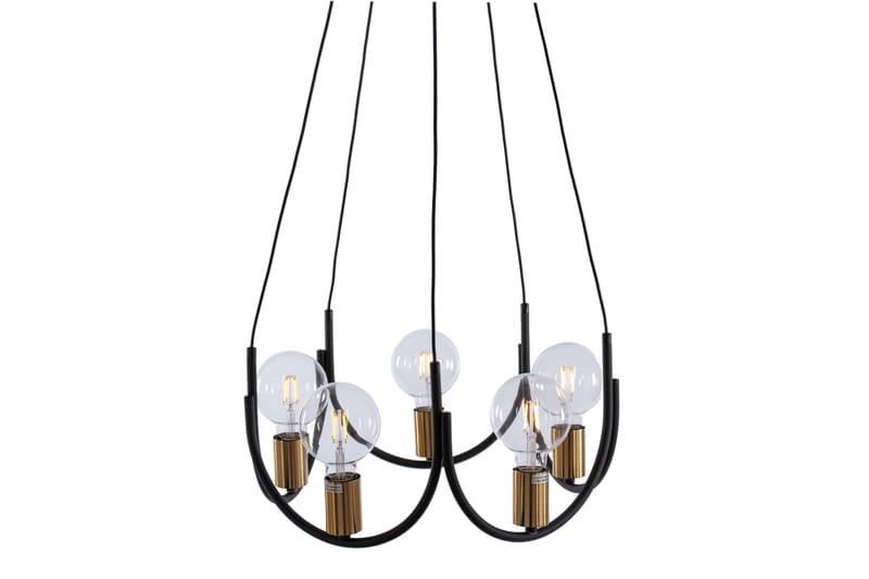 SWING Taklampa Svart/Mässing - AG Home & Light - Kökslampa & pendellampa - Sovrumslampa - Fönsterlampa hängande