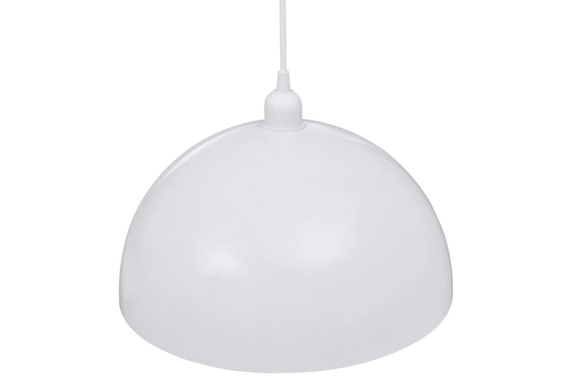 Taklampa 2 st höjdjusterbar halvrund vit - Vit - Belysning - Inomhusbelysning & lampor - Taklampor & takbelysning - Kökslampa & pendellampa