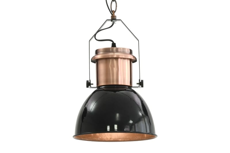 Taklampa 2 st svart rund E27 - Svart - Belysning - Inomhusbelysning & lampor - Taklampor & takbelysning - Kökslampa & pendellampa