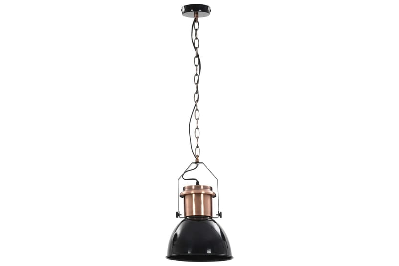 Taklampa 2 st svart rund E27 - Svart - Belysning - Inomhusbelysning & lampor - Taklampor & takbelysning - Kökslampa & pendellampa