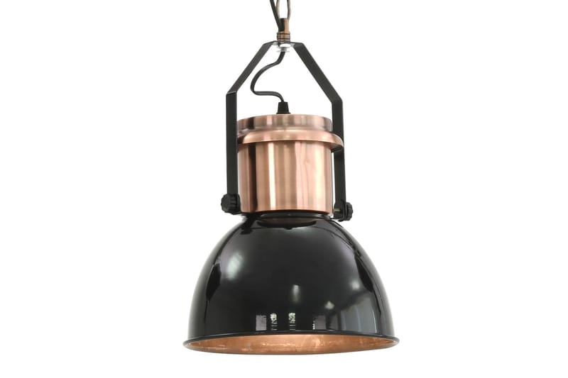 Taklampa 2 st svart rund E27 - Svart - Belysning - Inomhusbelysning & lampor - Taklampor & takbelysning - Kökslampa & pendellampa