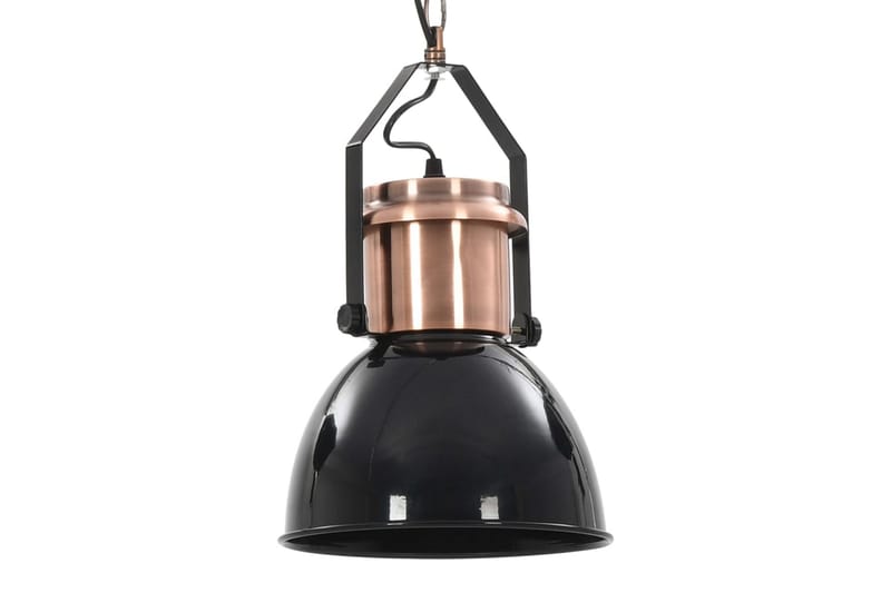 Taklampa 2 st svart rund E27 - Svart - Belysning - Inomhusbelysning & lampor - Taklampor & takbelysning - Kökslampa & pendellampa