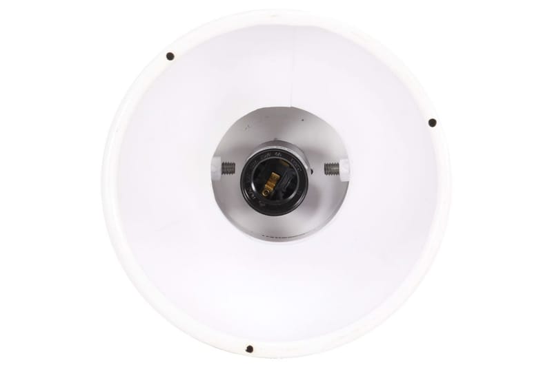 Taklampa industriell vit E27 mangoträ - Vit - Kökslampa & pendellampa - Sovrumslampa - Fönsterlampa hängande
