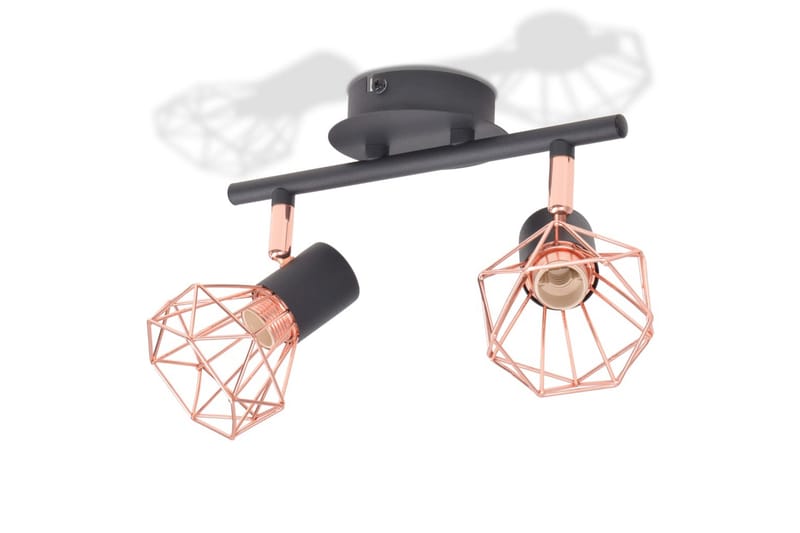 Taklampa med 2 LED-filamentlampor 8 W - Flerfärgad - Belysning - Inomhusbelysning & lampor - Taklampor & takbelysning - Kökslampa & pendellampa