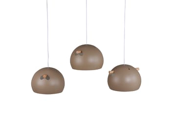 Taklampa Venture Home Tubbie Beige 29 x 22 x 97 - Brun - Belysning - Inomhusbelysning & lampor - Taklampor & takbelysning - Kökslampa & pendellampa