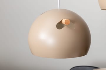 Taklampa Venture Home Tubbie Beige 29 x 22 x 97 - Brun - Belysning - Inomhusbelysning & lampor - Taklampor & takbelysning - Kökslampa & pendellampa