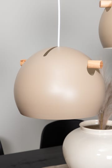 Taklampa Venture Home Tubbie Beige 29 x 22 x 97 - Brun - Belysning - Inomhusbelysning & lampor - Taklampor & takbelysning - Kökslampa & pendellampa