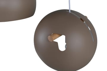 Taklampa Venture Home Tubbie Beige 29 x 22 x 97 - Brun - Belysning - Inomhusbelysning & lampor - Taklampor & takbelysning - Kökslampa & pendellampa