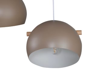 Taklampa Venture Home Tubbie Beige 29 x 22 x 97 - Brun - Belysning - Inomhusbelysning & lampor - Taklampor & takbelysning - Kökslampa & pendellampa
