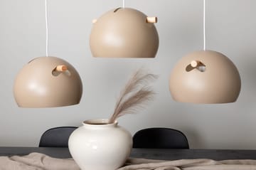 Taklampa Venture Home Tubbie Beige 29 x 22 x 97 - Brun - Belysning - Inomhusbelysning & lampor - Taklampor & takbelysning - Kökslampa & pendellampa