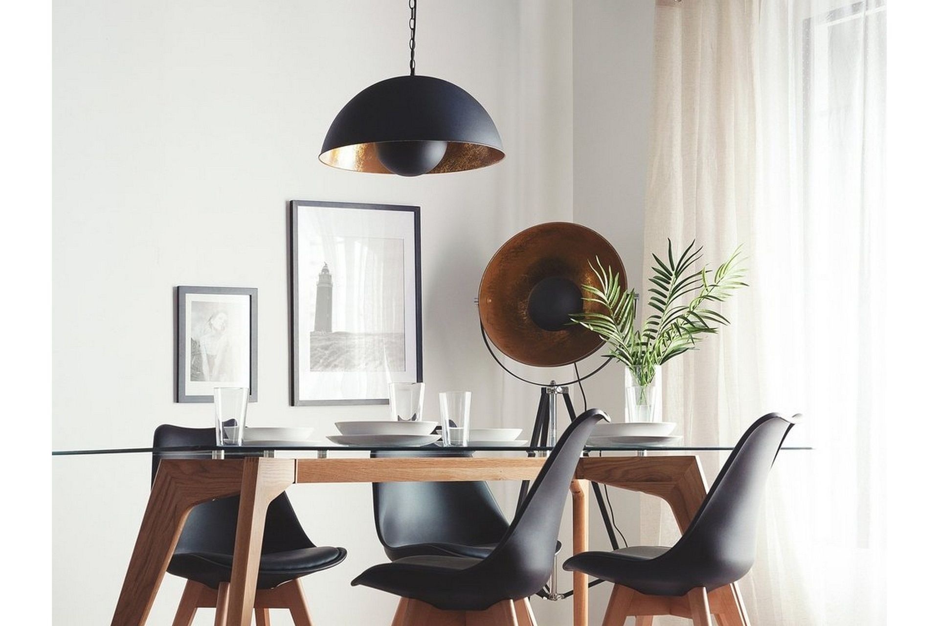 Thames Ii Taklampa 50 cm - Svart