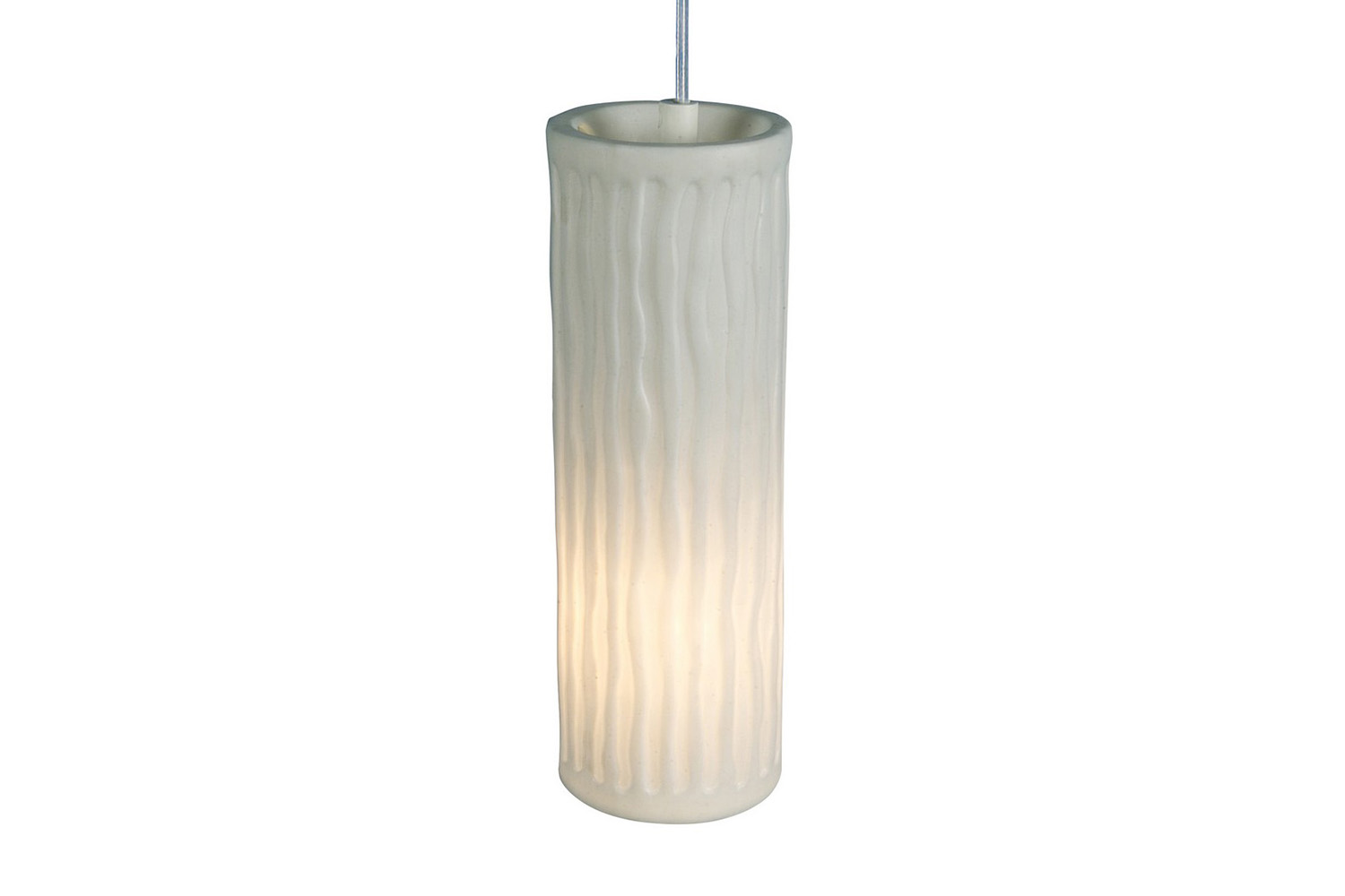 VENETTA Taklampa Ränder 23 cm Vit -