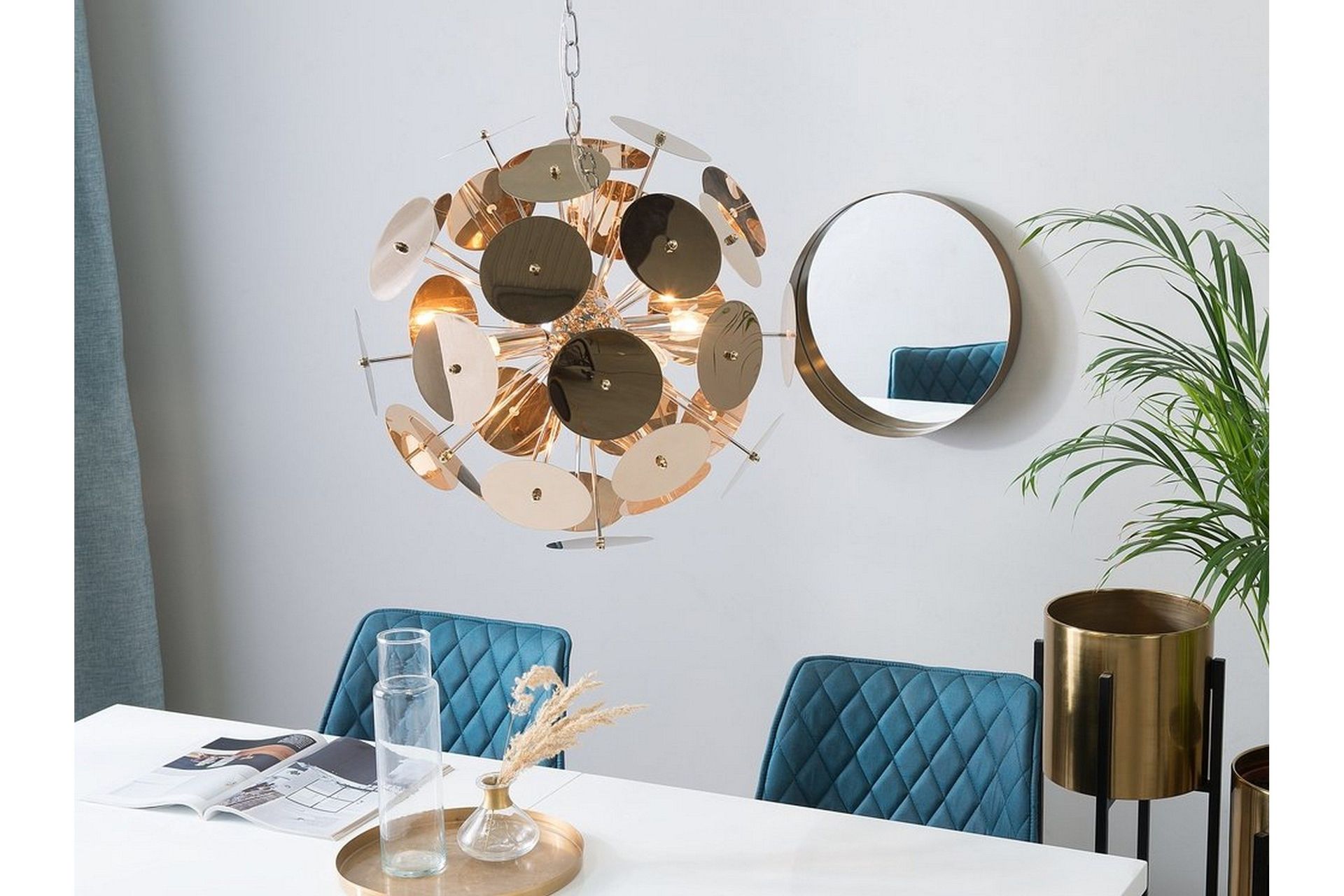 Zambezi Taklampa 50 cm - Koppar