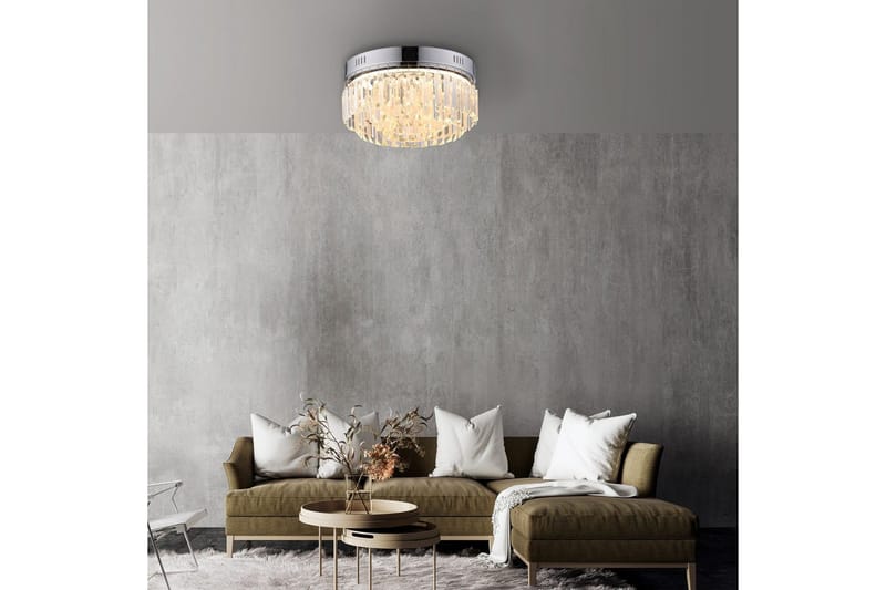 Krista Paul Neuhaus Taklampa - Chrome - Belysning - Inomhusbelysning & lampor - Taklampor & takbelysning - Plafond