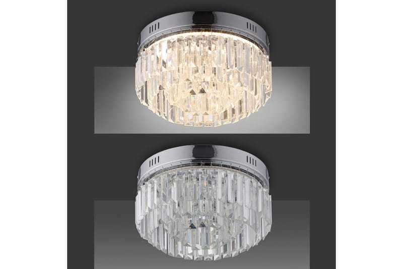 Krista Paul Neuhaus Taklampa - Chrome - Belysning - Inomhusbelysning & lampor - Taklampor & takbelysning - Plafond