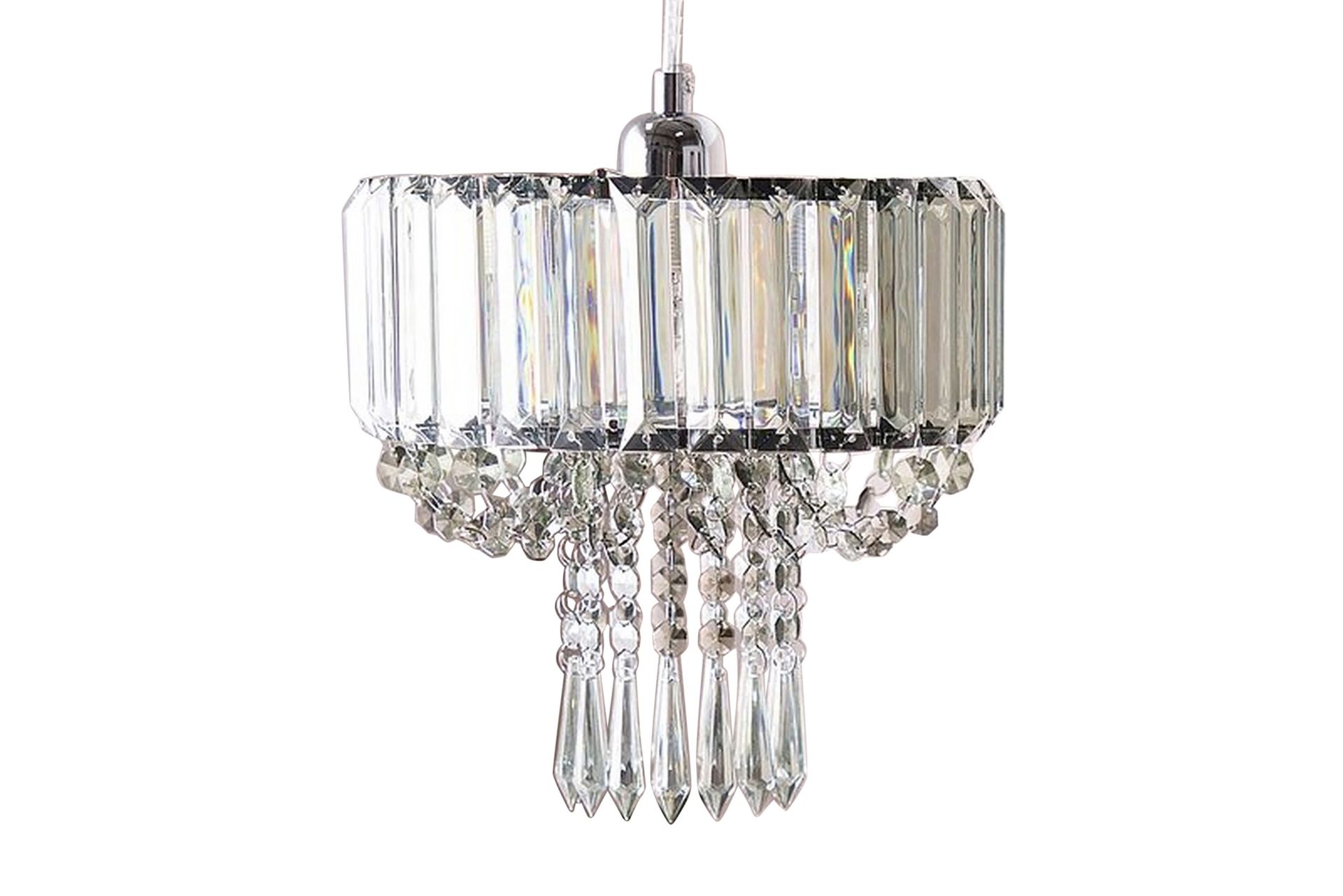 Adorn Ljuskrona 24 cm - Transparent