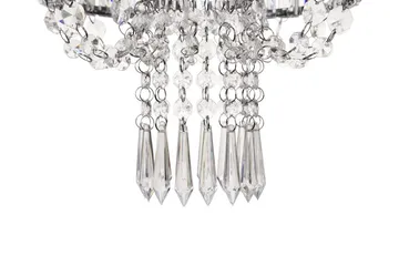 Adorn Ljuskrona 24 cm - Transparent - Belysning - Inomhusbelysning & lampor - Taklampor & takbelysning - Kristallkrona & takkrona