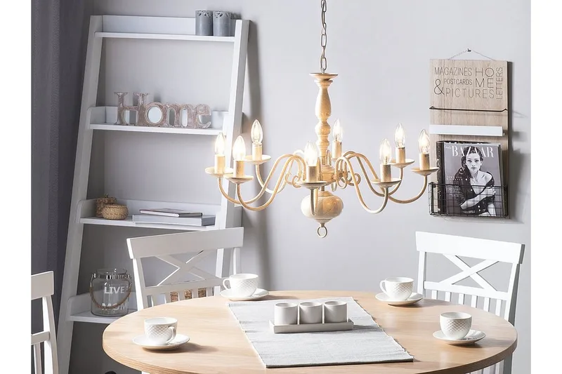 Brithon Ljuskrona 59 cm, Vit