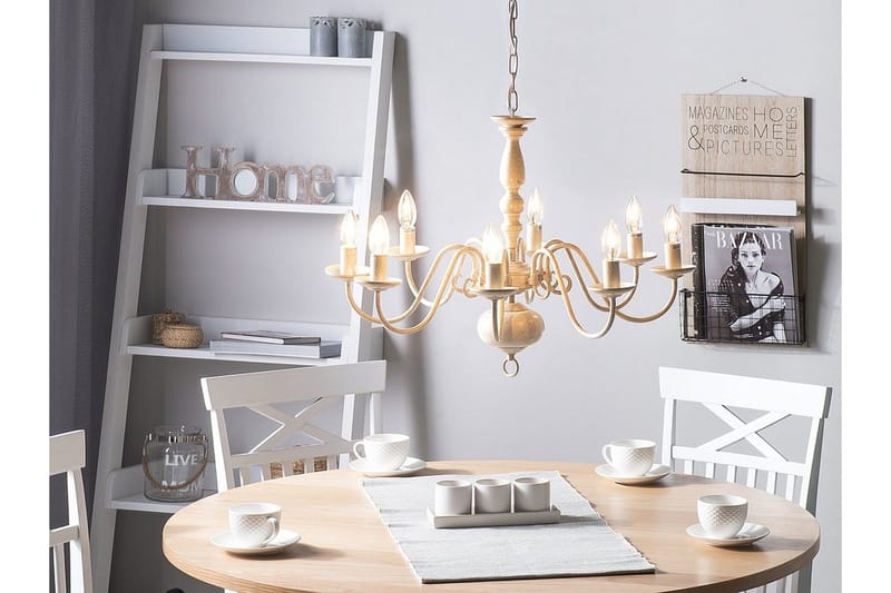 Brithon Ljuskrona 59 cm, Vit