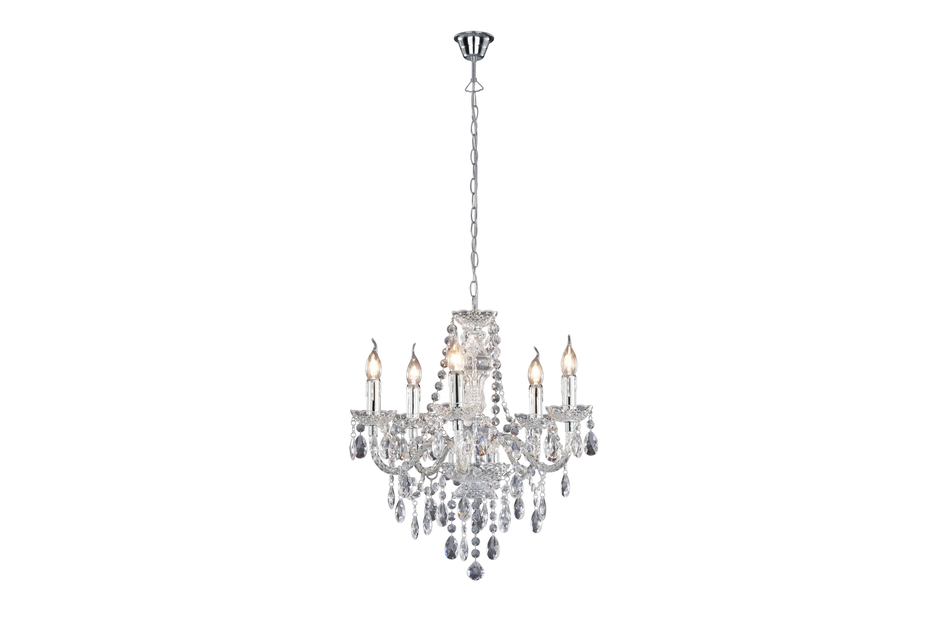 LÜSTER Kristallkrona - Transparent