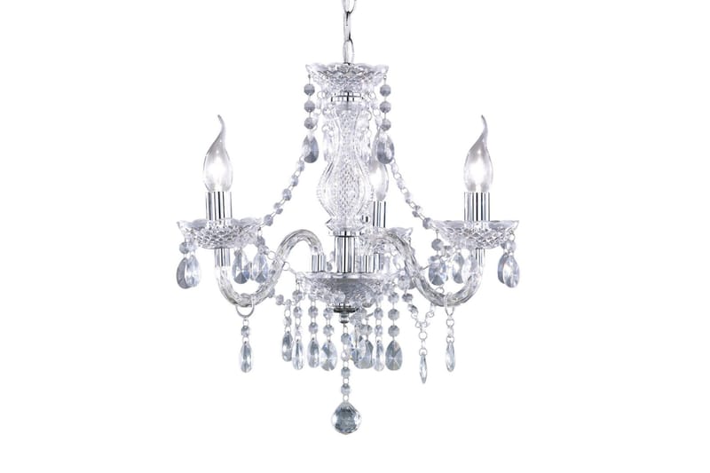 Luster Ljuskrona 3L  E14 transparent, Transparent