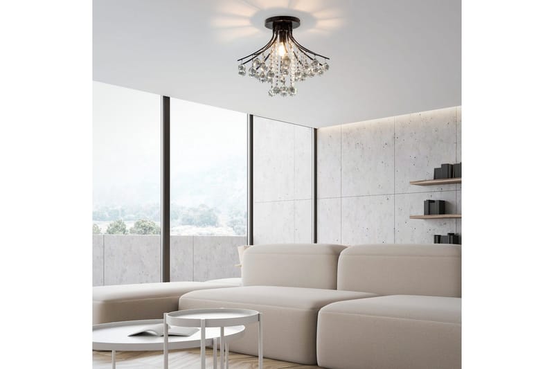 Kulunka Just Light Krona - Black - Belysning - Inomhusbelysning & lampor - Taklampor & takbelysning - Kristallkrona & takkrona