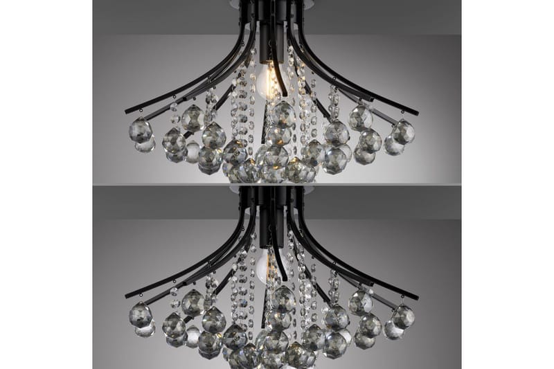 Kulunka Just Light Krona - Black - Belysning - Inomhusbelysning & lampor - Taklampor & takbelysning - Kristallkrona & takkrona