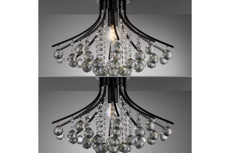 Kulunka Just Light Krona - Black - Belysning - Inomhusbelysning & lampor - Taklampor & takbelysning - Kristallkrona & takkrona