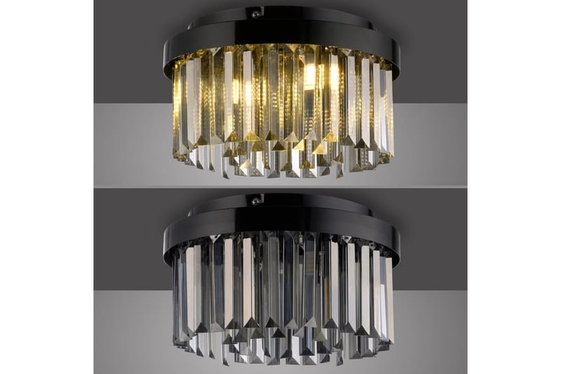 Kulunka Just Light Krona - Black - Belysning - Inomhusbelysning & lampor - Taklampor & takbelysning - Kristallkrona & takkrona