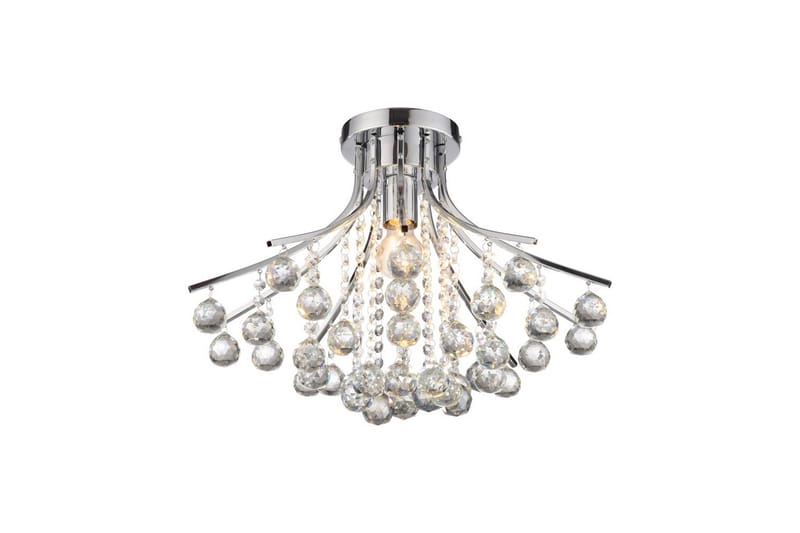 Kulunka Just Light Krona - Chrome - Belysning - Inomhusbelysning & lampor - Taklampor & takbelysning - Kristallkrona & takkrona