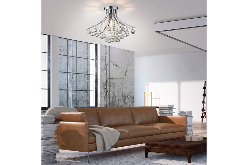 Kulunka Just Light Krona - Chrome - Belysning - Inomhusbelysning & lampor - Taklampor & takbelysning - Kristallkrona & takkrona