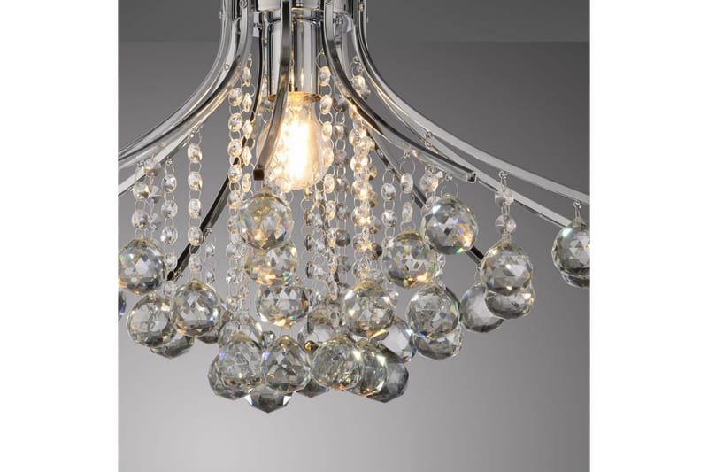 Kulunka Just Light Krona - Chrome - Belysning - Inomhusbelysning & lampor - Taklampor & takbelysning - Kristallkrona & takkrona