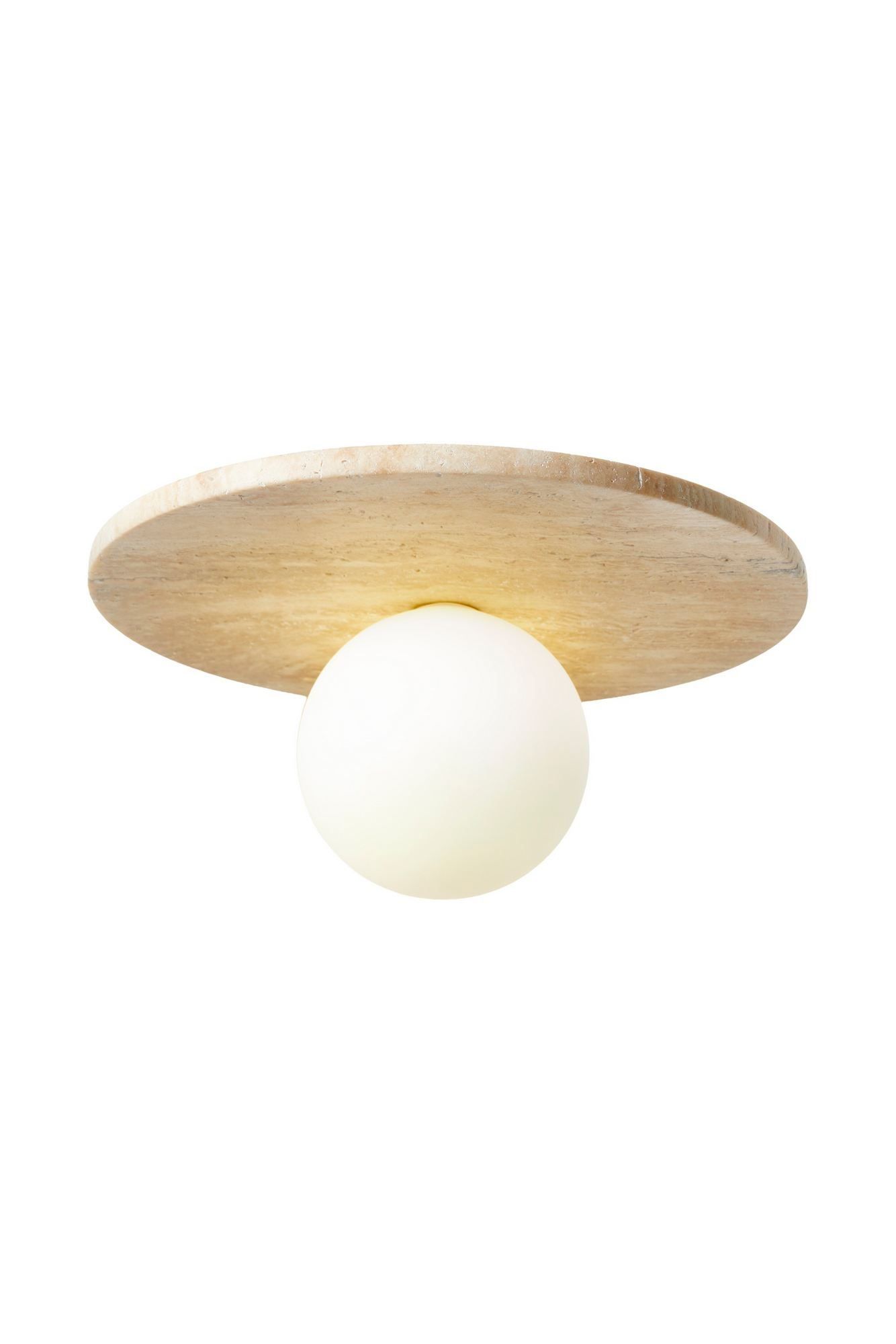 Kummer Taklampa - Beige Och Vit