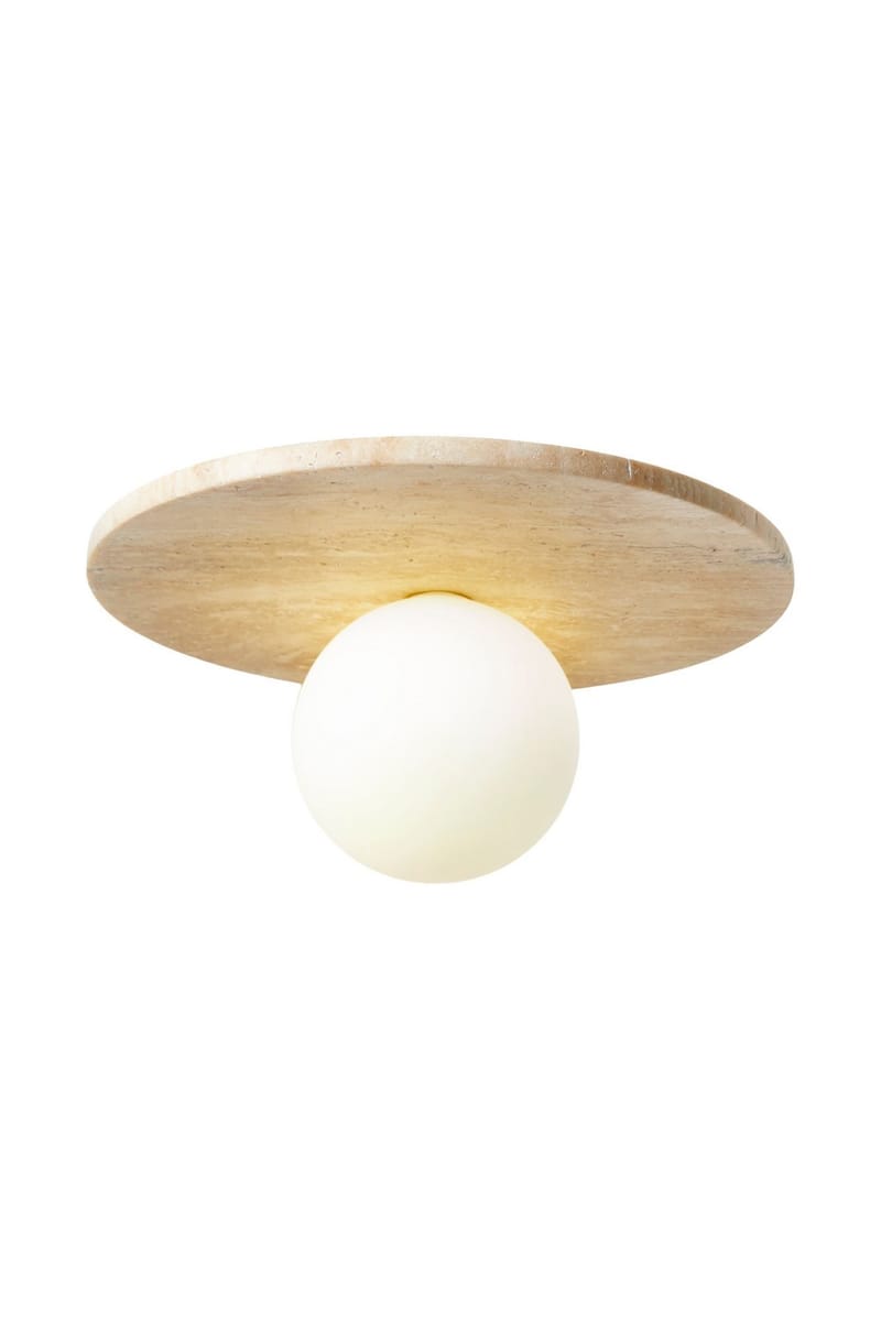 Kummer Taklampa, Beige Och Vit