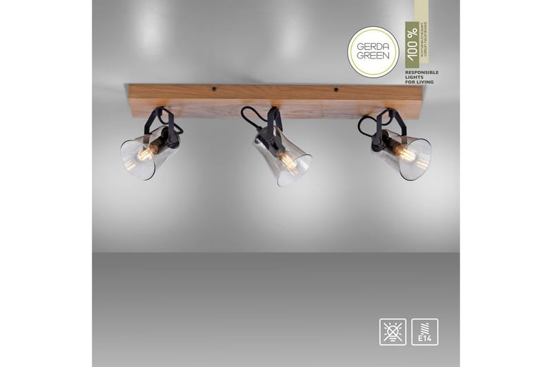 Langström Just Light Taklampa - Wood - Belysning - Inomhusbelysning & lampor - Taklampor & takbelysning - Plafond