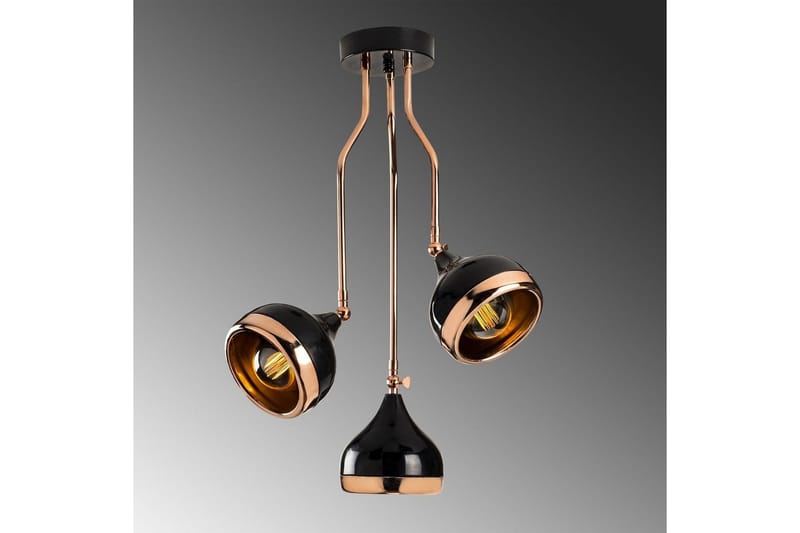Ljuskrona Beloulfield Svart / Koppar - Koppar/Svart - Belysning - Inomhusbelysning & lampor - Taklampor & takbelysning - Kökslampa & pendellampa