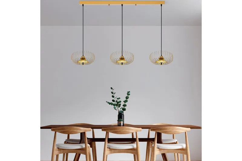 Ljuskrona Dorinburg Rany - Guld - Belysning - Inomhusbelysning & lampor - Taklampor & takbelysning - Kökslampa & pendellampa