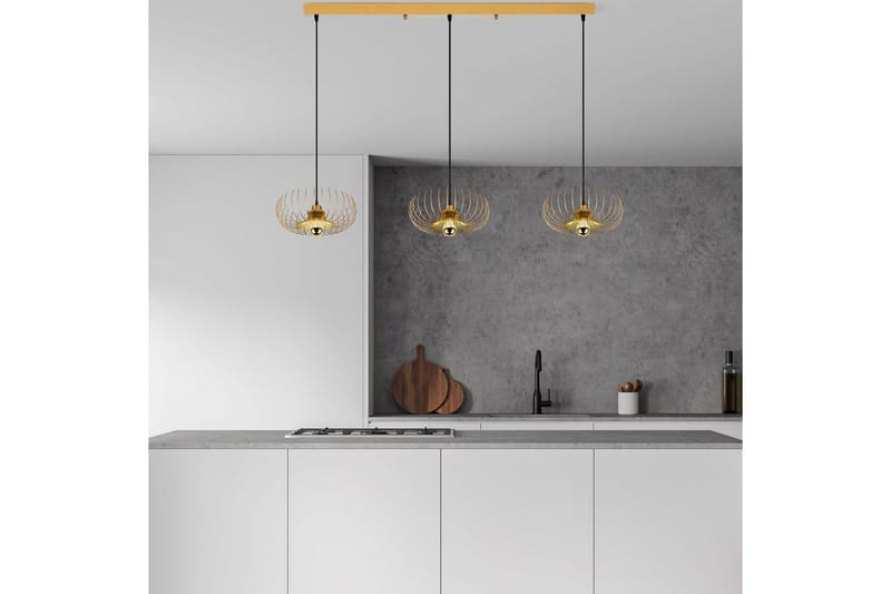 Ljuskrona Dorinburg Rany - Guld - Belysning - Inomhusbelysning & lampor - Taklampor & takbelysning - Kökslampa & pendellampa