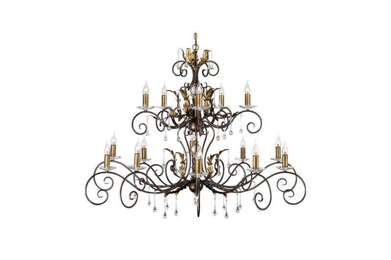 Ljuskrona Elstead Lighting Amarilli 1250x1250x990 mm - 1250x1250x990 mm - Belysning - Inomhusbelysning & lampor - Taklampor & takbelysning - Kristallkrona & takkrona