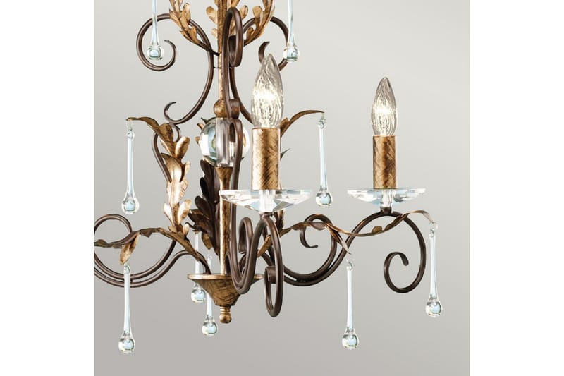 Ljuskrona Elstead Lighting Amarilli 650x610x650 mm - 650x610x650 mm - Belysning - Inomhusbelysning & lampor - Taklampor & takbelysning - Kristallkrona & takkrona