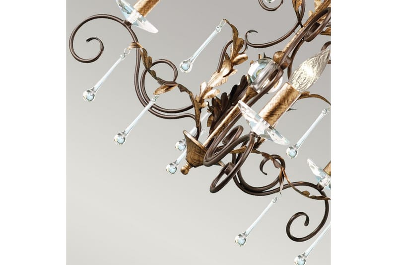 Ljuskrona Elstead Lighting Amarilli 650x610x650 mm - 650x610x650 mm - Belysning - Inomhusbelysning & lampor - Taklampor & takbelysning - Kristallkrona & takkrona