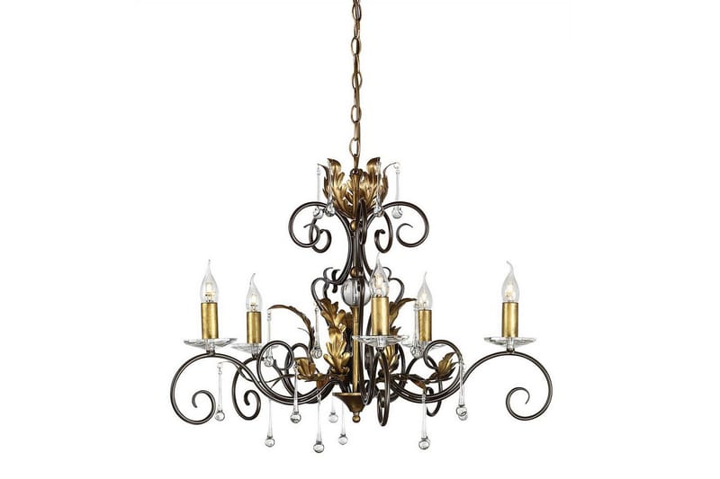Ljuskrona Elstead Lighting Amarilli 730x590x730 mm - 730x590x730 mm - Belysning - Inomhusbelysning & lampor - Taklampor & takbelysning - Kristallkrona & takkrona