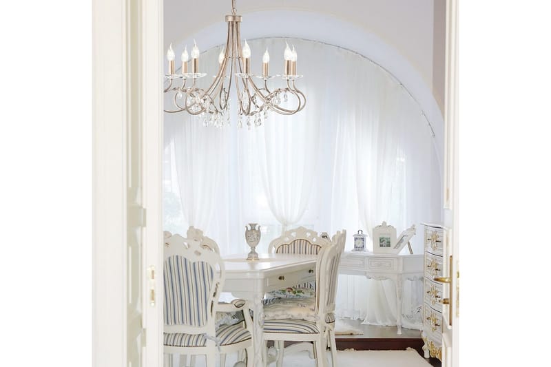 Ljuskrona Elstead Lighting Christina 700x585x700 mm - 700x585x700 mm - Belysning - Inomhusbelysning & lampor - Taklampor & takbelysning - Kristallkrona & takkrona