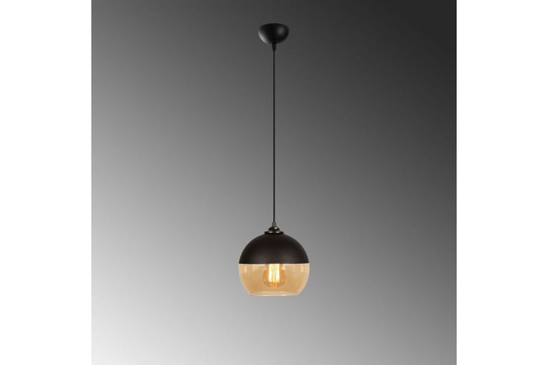 Ljuskrona Jebax Enkelt Svart / Honung - Svart - Belysning - Inomhusbelysning & lampor - Taklampor & takbelysning - Kökslampa & pendellampa