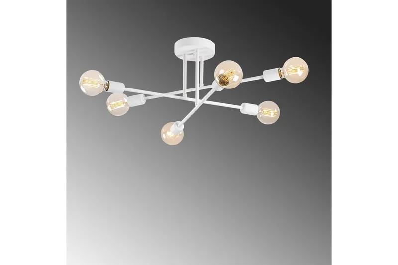 Ljuskrona Masasada Koppar - Vit - Belysning - Inomhusbelysning & lampor - Taklampor & takbelysning - Plafond