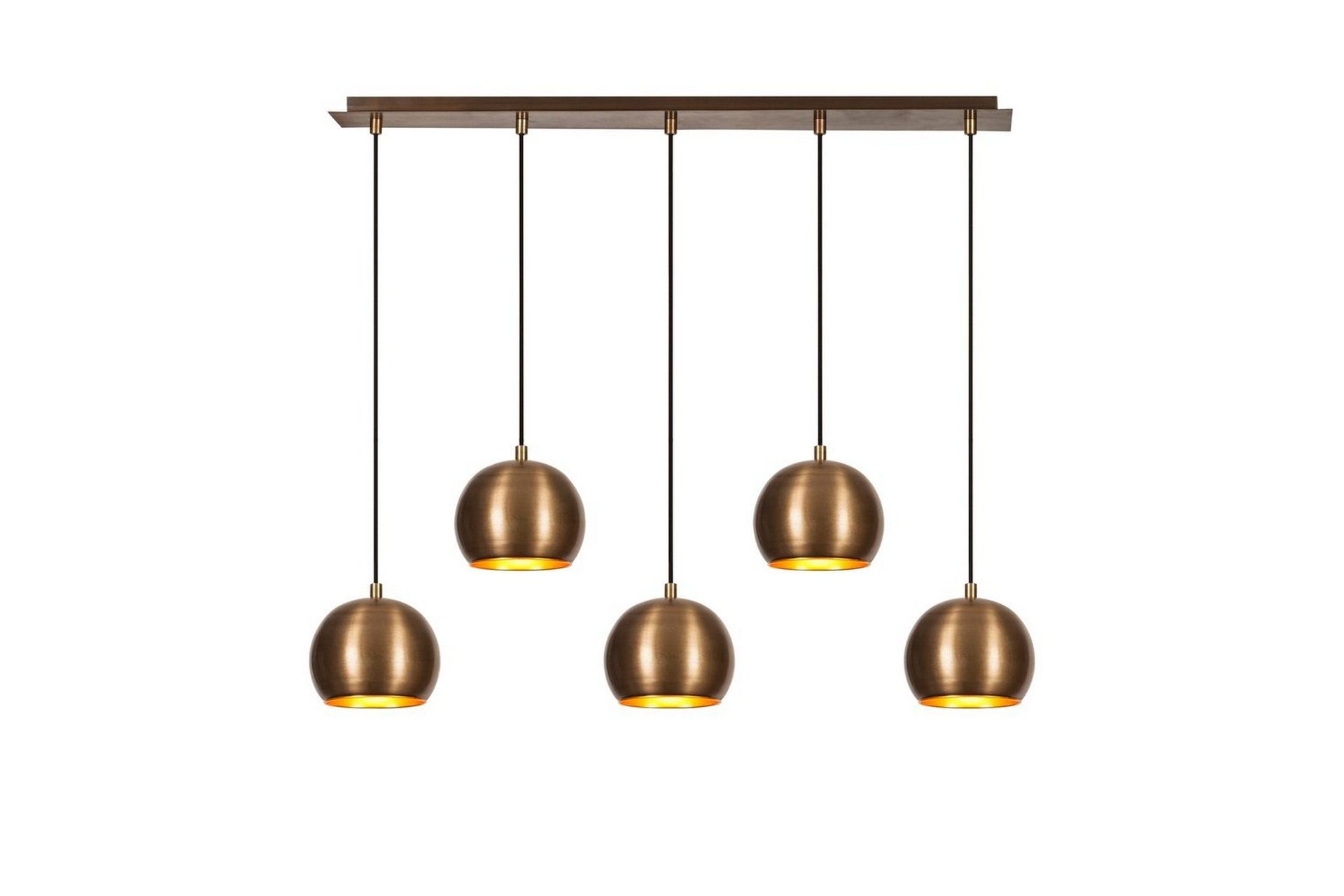 Ljuskrona Rantesh Fem Vintage - Guld