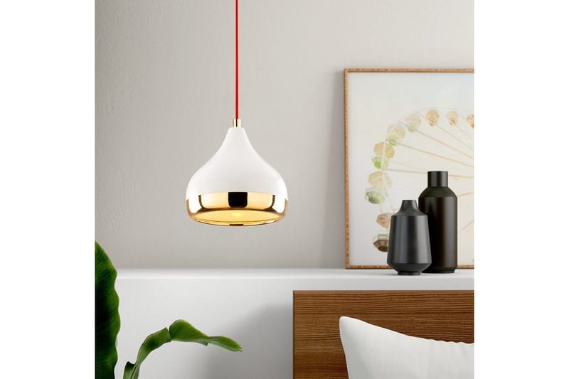 Ljuskrona Sood Enkel Vit / Röd / Rany - Vit / Röd / Rany - Belysning - Inomhusbelysning & lampor - Taklampor & takbelysning - Kökslampa & pendellampa