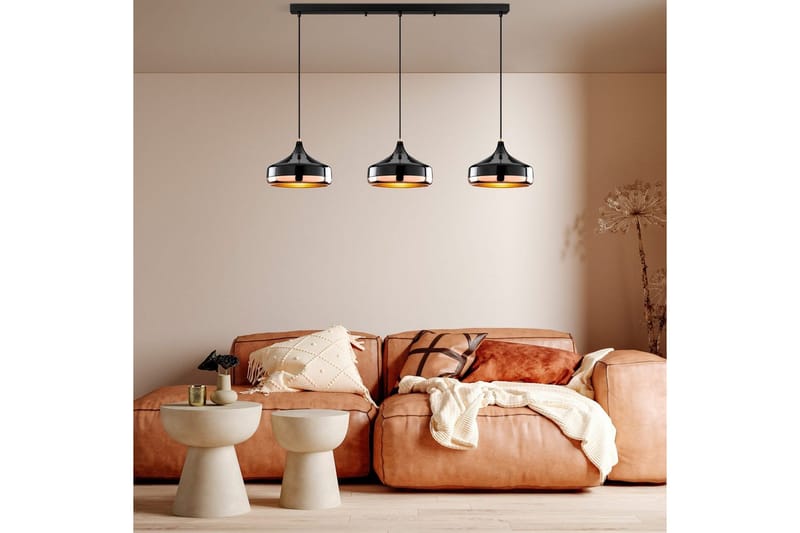 Ljuskrona Soodne Svart / Koppar - Svart - Belysning - Inomhusbelysning & lampor - Taklampor & takbelysning - Kökslampa & pendellampa